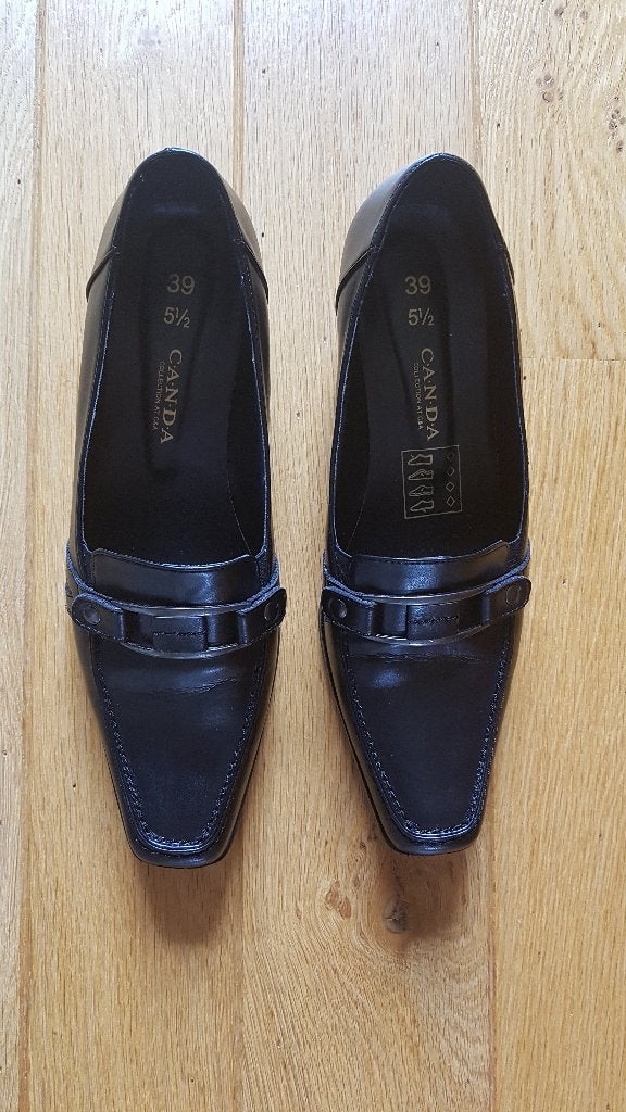 damesschoenen Canda (C&A) maat 39, Pumps, Zwart, Ophalen of Verzenden, Zo goed als nieuw