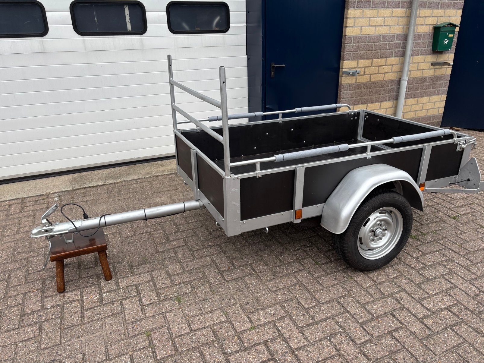 Te koop: prachtige gereviseerde aanhanger 110 x 180, Ophalen, Zo goed als nieuw