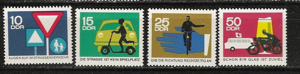 DDR 1169-1172 pf, Ophalen of Verzenden, DDR, Postfris