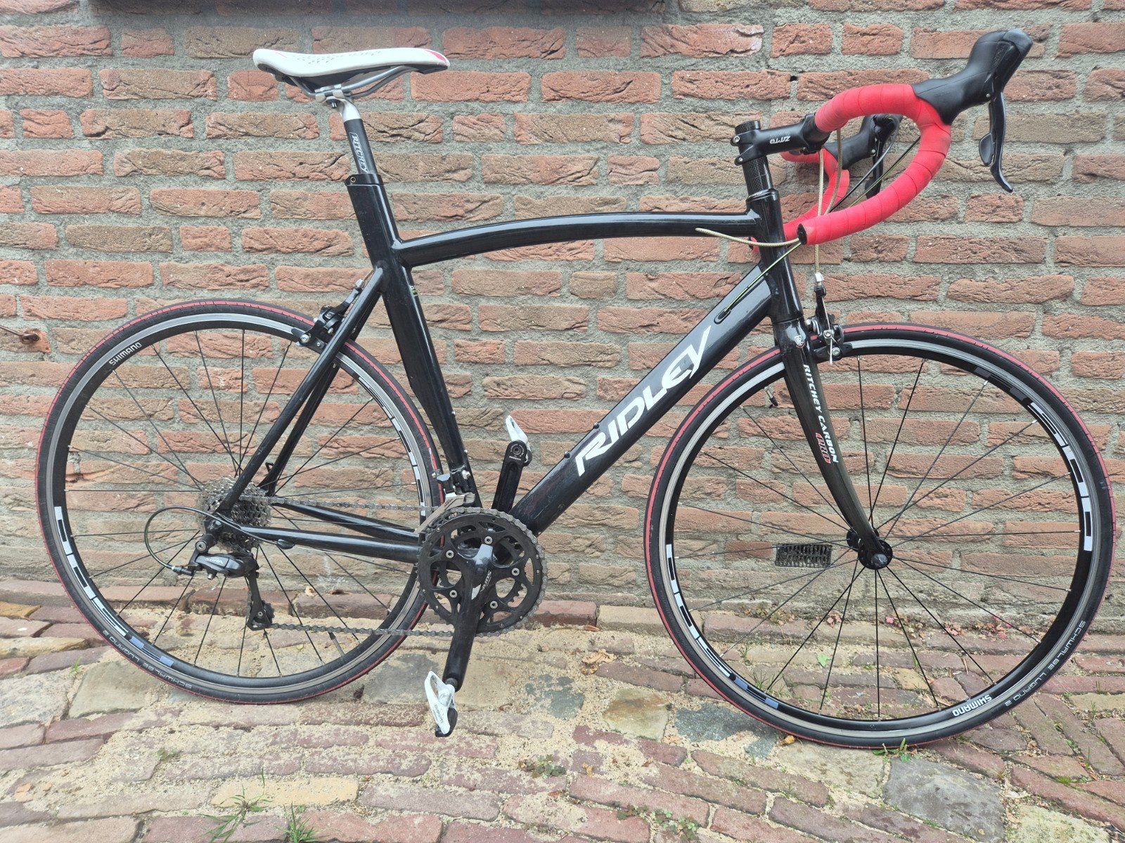 Ridley Racefiets, Fietsen en Brommers, 28 inch, Gebruikt, Aluminium, 15 tot 20 versnellingen