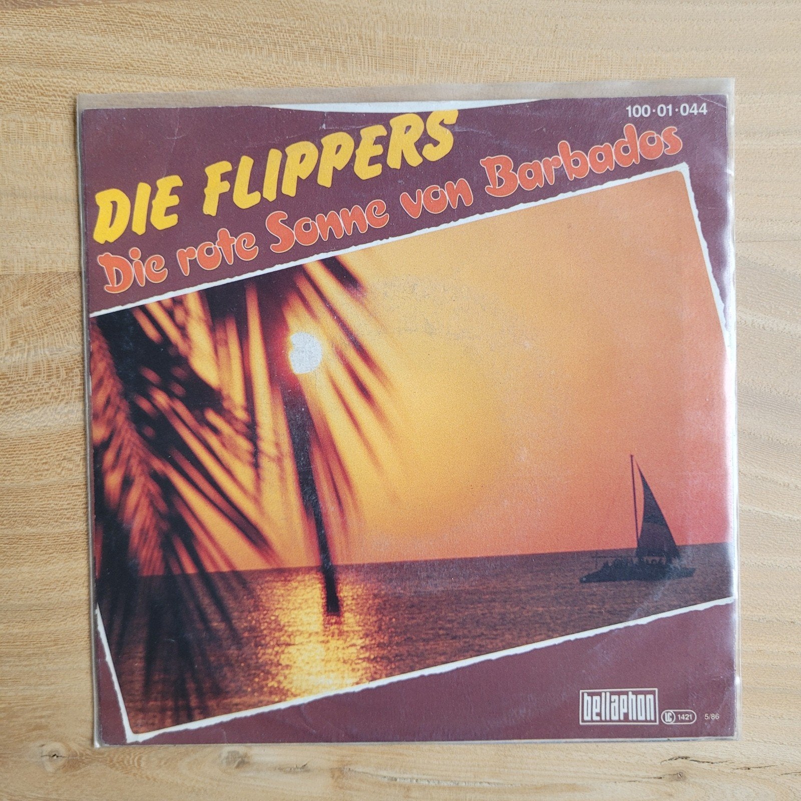 Die Flippers - Die rote Sonne von Barbados (Single), Cd's en Dvd's, Ophalen of Verzenden, Gebruikt, Schlager