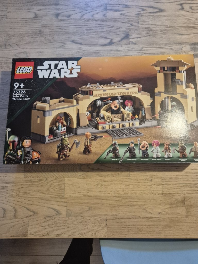 LEGO Star Wars Boba Fetts Troonzaal NIEUW IN DOOS 75326, Niet ingevuld, Niet ingevuld, Niet ingevuld