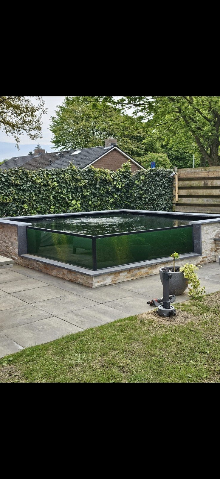 Vijverraam (wordt binnenkort verwijderd), Tuin en Terras, Ophalen, Gebruikt