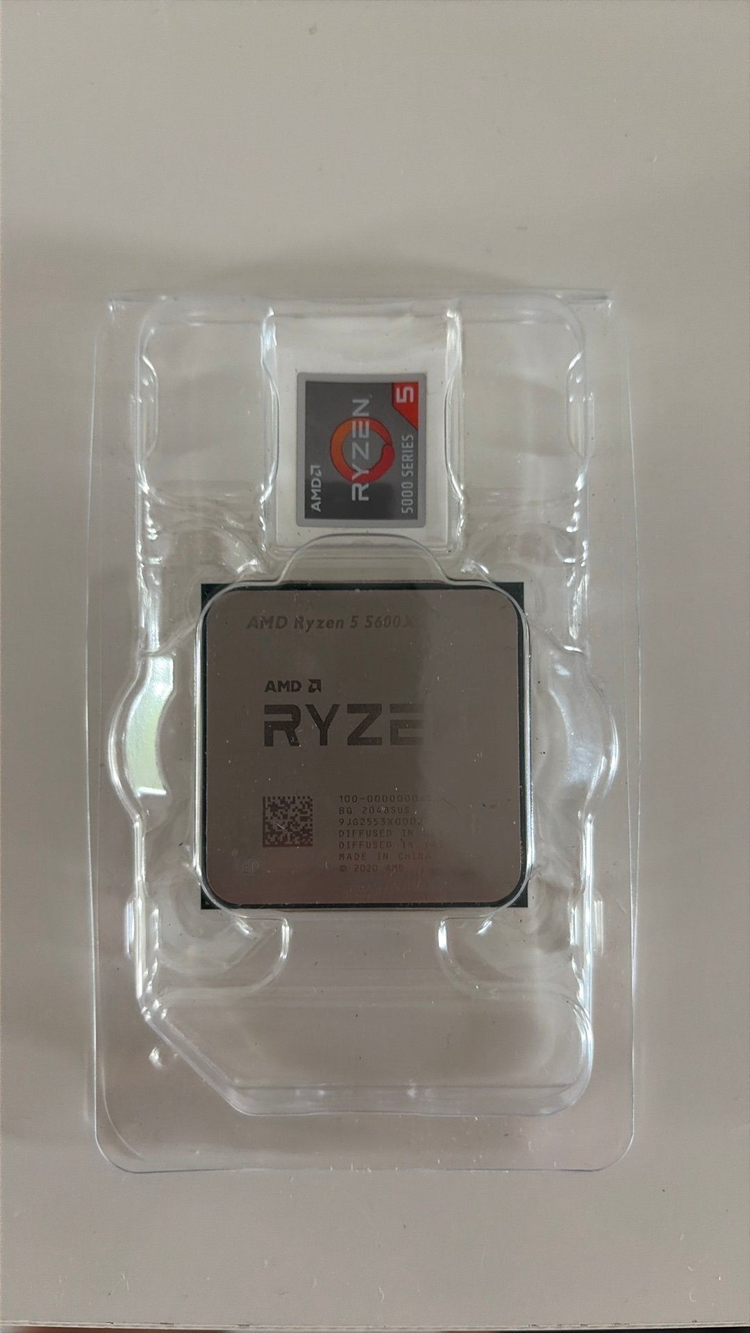 AMD Ryzen 5 5600X Processor, Computers en Software, Processors, Ophalen of Verzenden, Zo goed als nieuw, 6-core, 3 tot 4 Ghz