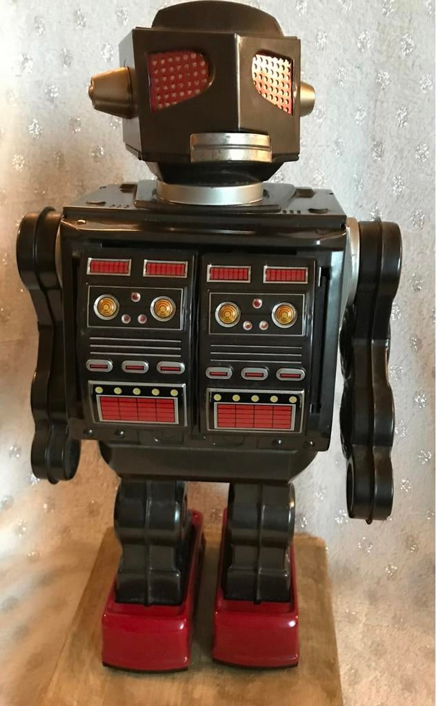 Prachtige antieke robot the space giant van Horikawa., Ophalen of Verzenden