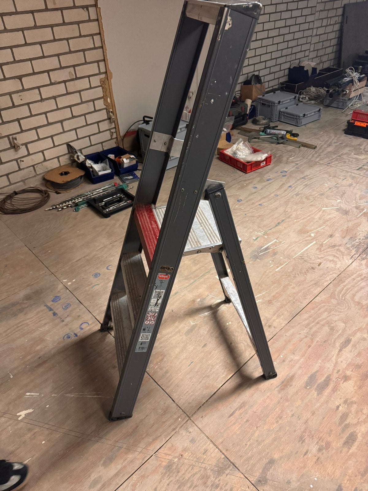 Altrex Falco 3 tredes trap, Ophalen, Gebruikt, Minder dan 2 meter