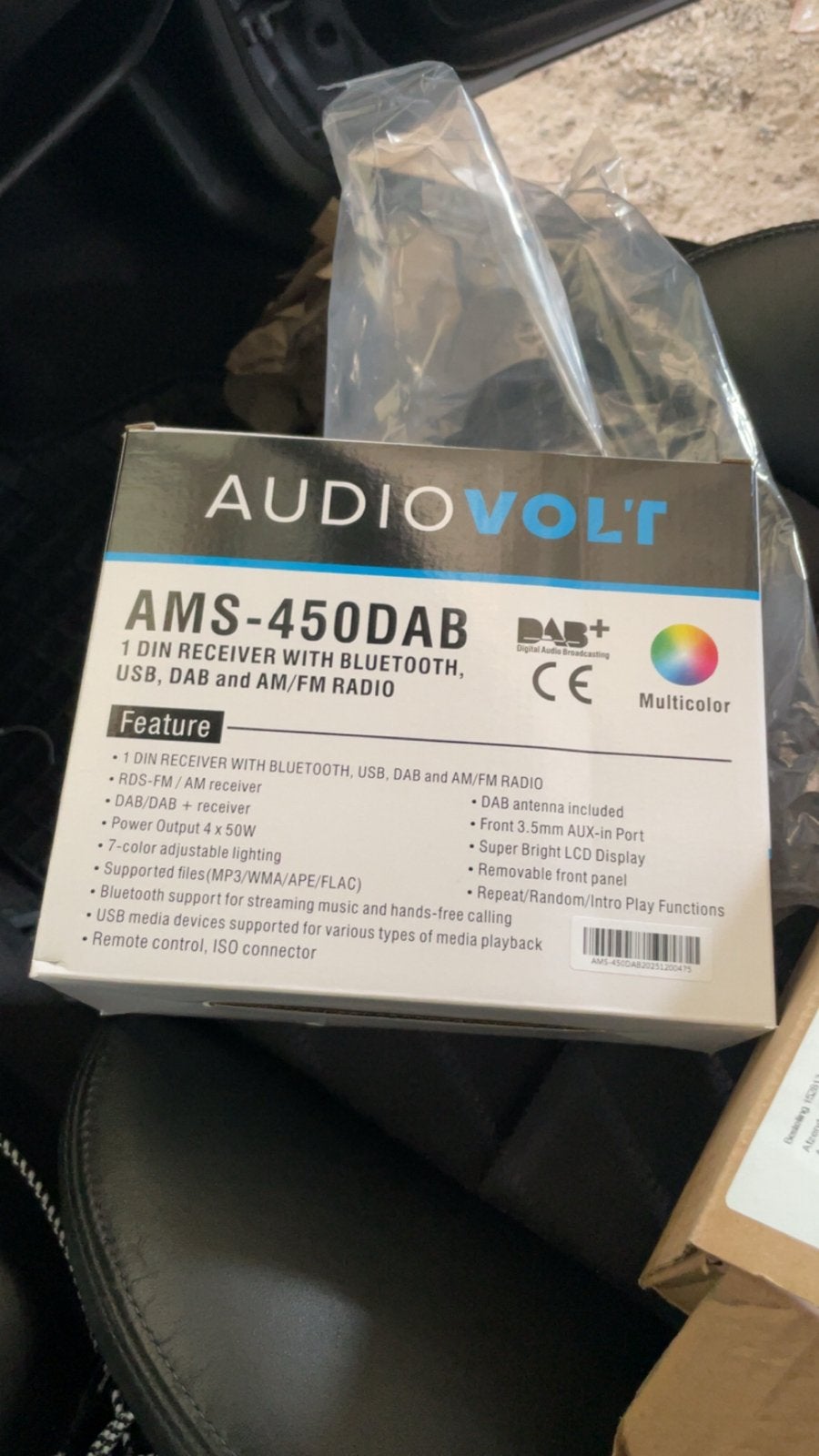 Nieuwe AudioVolt AMS-450DAB radio voor Audi (2003-2012), Auto diversen, Ophalen of Verzenden, Nieuw