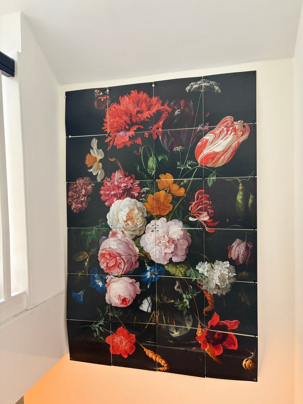 Ixxi Stilleven met Bloemen 80x120 cm in originele doos, Gebruikt, 120 cm, Meerkleurig, Ophalen of Verzenden