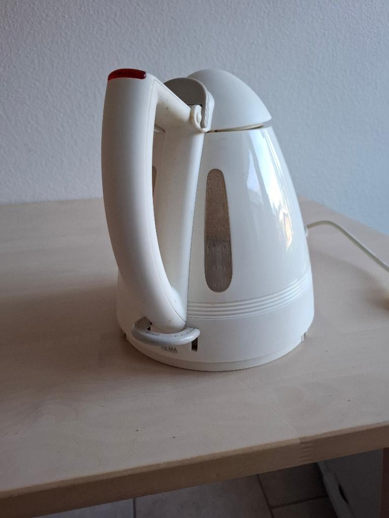 Waterkoker, 1850 watt, Witgoed en Apparatuur, Waterkokers, 1 tot 2 liter, Ophalen of Verzenden, Gebruikt, Rvs