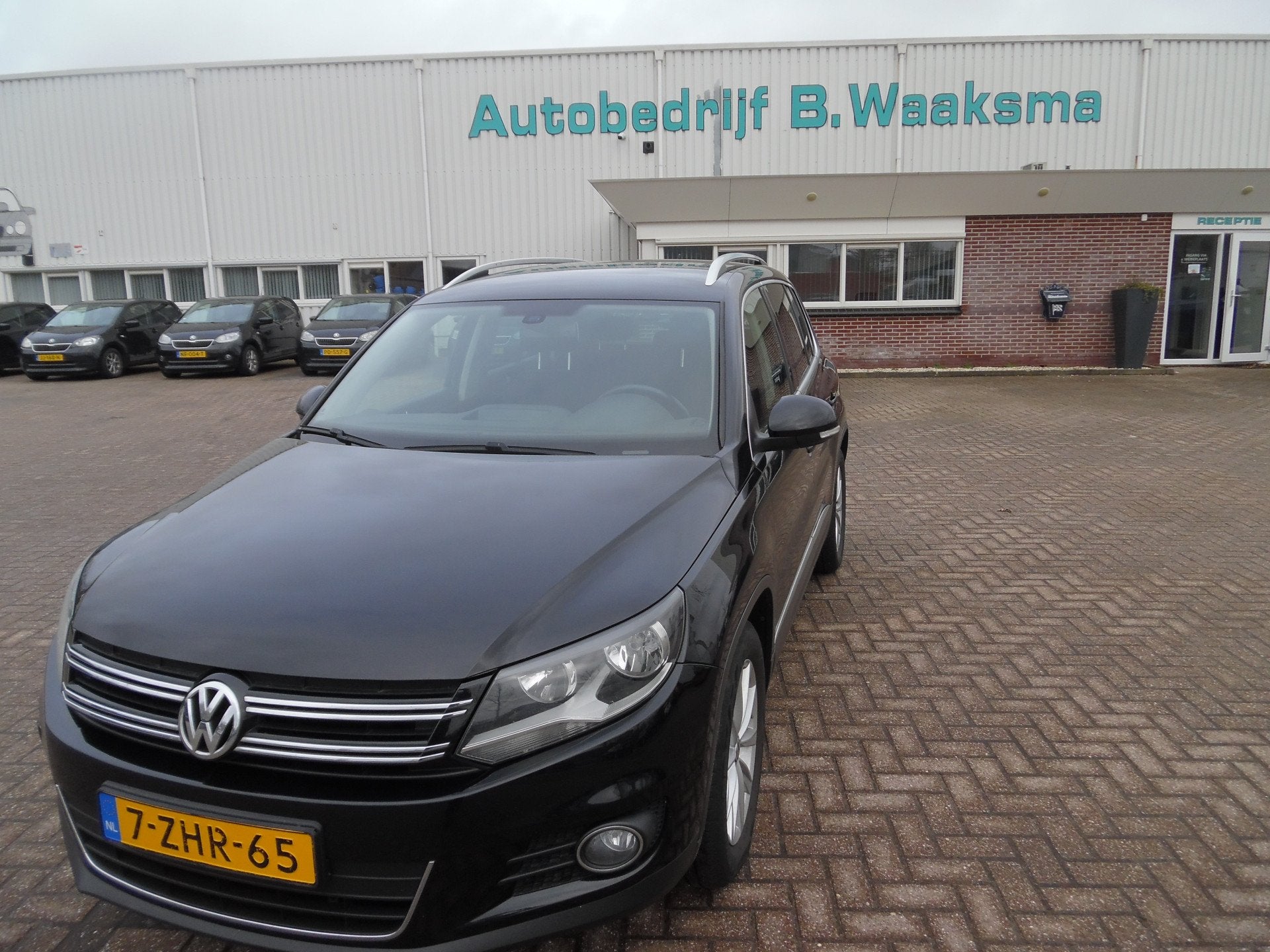 Volkswagen Tiguan 1.4 TSI Sport&Style (bj 2015), Auto's, Voorwielaandrijving, 15 km/l, Gebruikt, Zwart