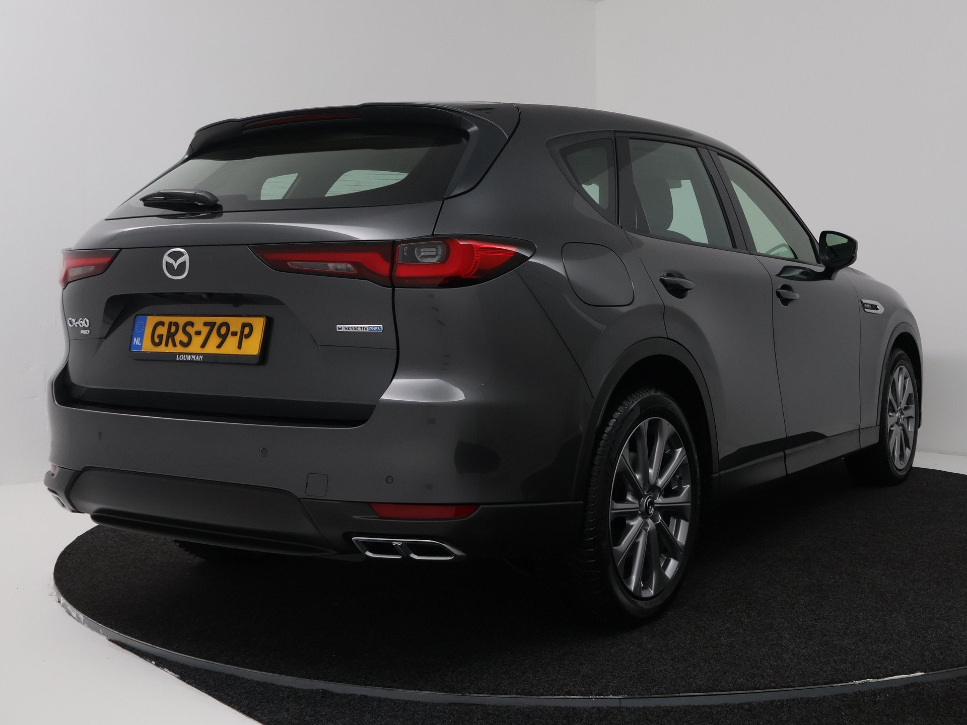 Mazda CX-60 2.5 e-SkyActiv PHEV Exclusive-Line | Adaptive CC, Auto's, Stof, Gebruikt, 4 cilinders, 2500 kg