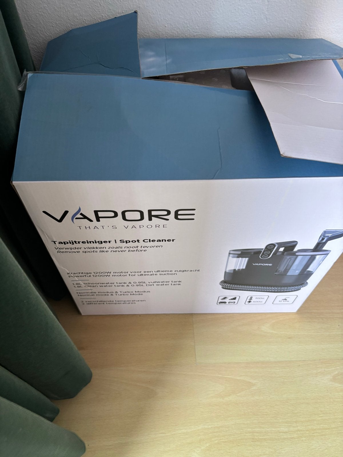 VAPORE Tapijtreiniger | Spot Cleaner - Nieuw in doos, Overige merken, Nieuw, Ophalen of Verzenden, Vloerreiniger