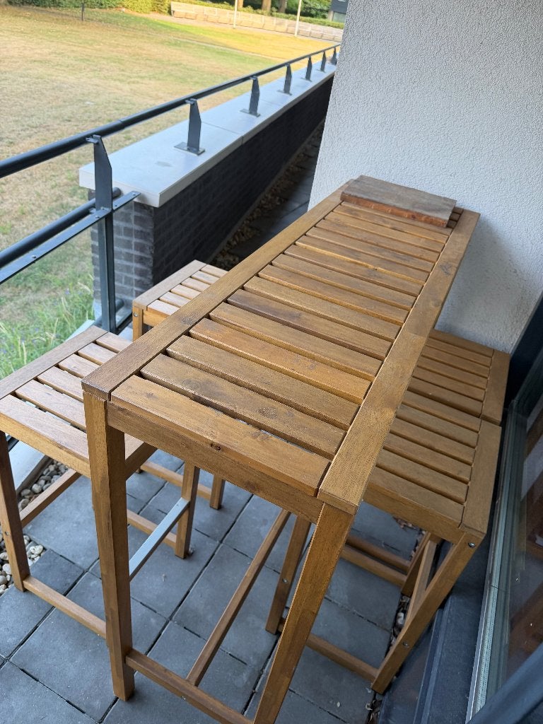 tuinmeubel Nammaro (ikea), Tuin en Terras, Ophalen, 4 zitplaatsen, Gebruikt, Teakhout