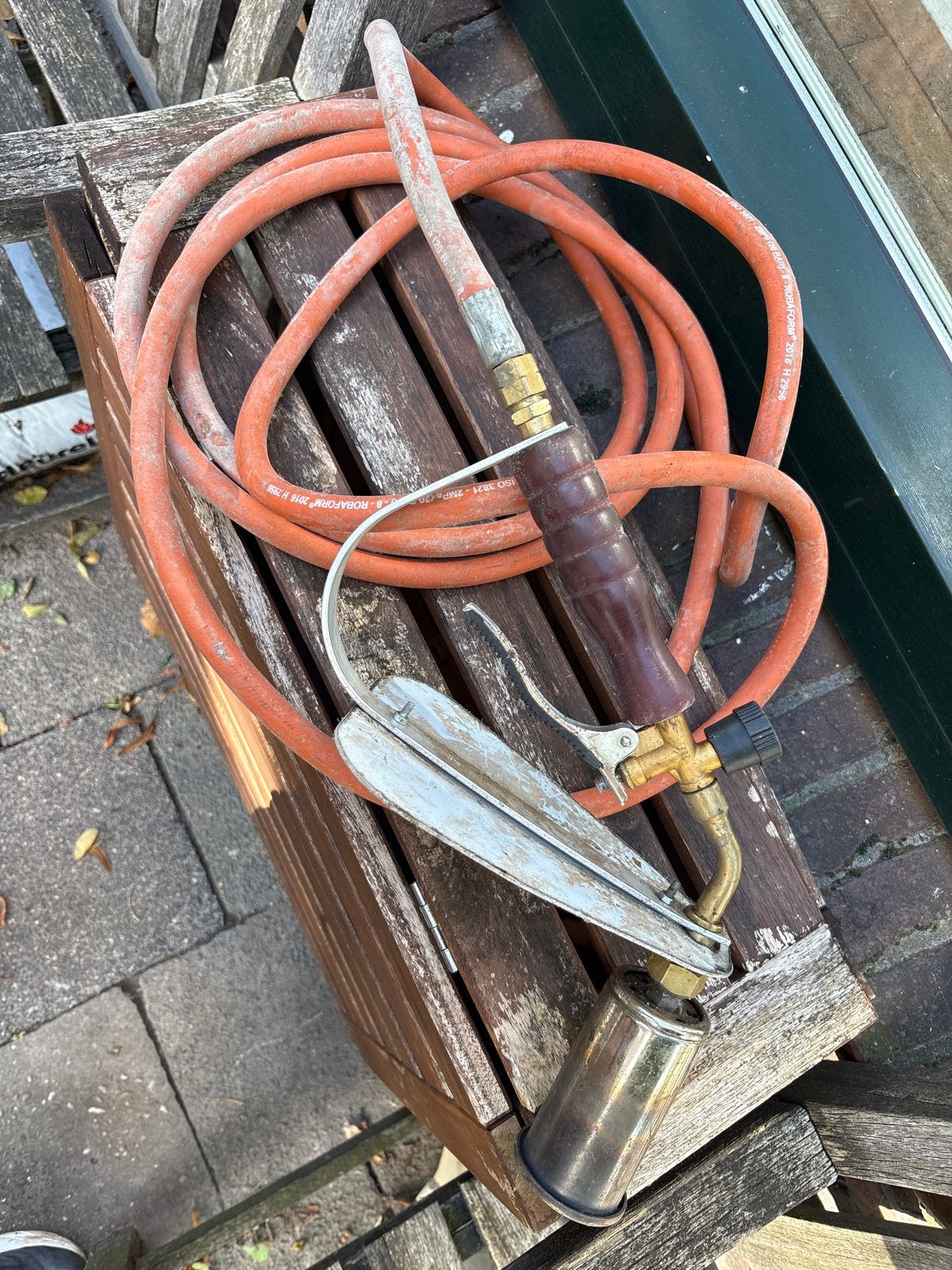 Gasbrander dakbrander met slang, Ophalen, Gebruikt, Overige typen