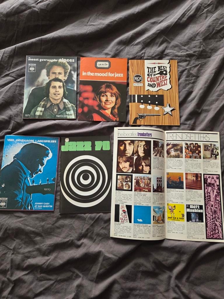 Vintage vinyl catalogus muziek, Boeken, Catalogussen en Folders, Ophalen of Verzenden