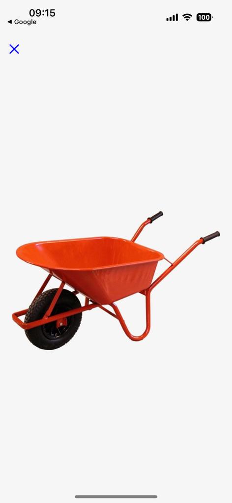 Kelfort kruiwagen 85L, Ophalen, Zo goed als nieuw