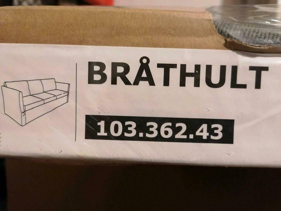 Nieuwe hoes voor de BRATHULT 3-zits slaapbank ikea, Ophalen of Verzenden, Nieuw, Stof, Minder dan 150 cm