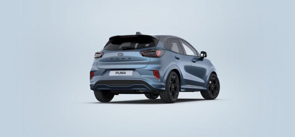 Ford Puma 1.0 EcoBoost Hybrid Blue Cruise Edition | Handsfre, Auto's, Ford, 12 maanden, 125 pk, Puma, Blauw