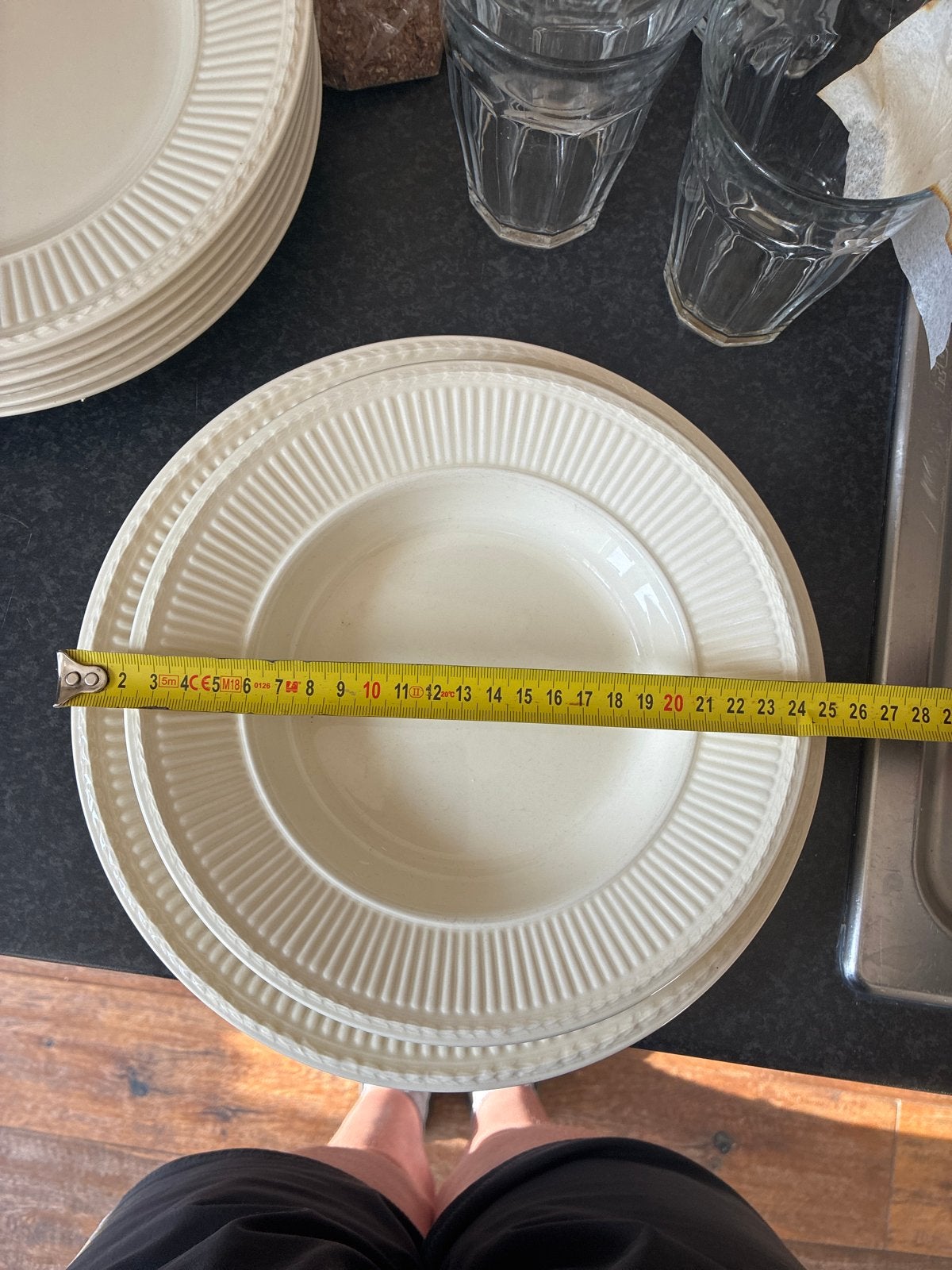 Wedgwood Edme Queen's Ware Borden - Set van 2, Ophalen of Verzenden