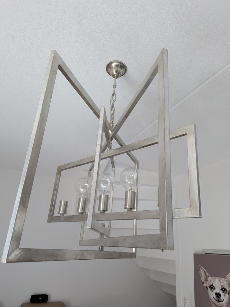 Eric Kuster geometrische metalen frames "hotel-chic", Huis en Inrichting, Lampen | Hanglampen, Ophalen of Verzenden