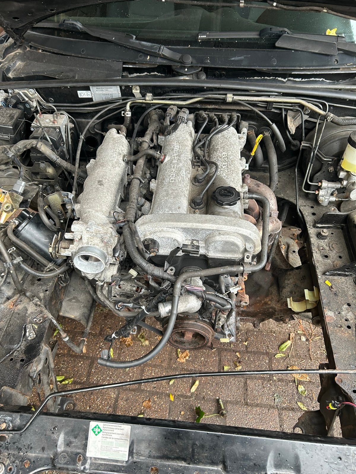 Mazda MX-5 NB/NBFL 1.6 Motor, Ophalen, Gebruikt, Mazda