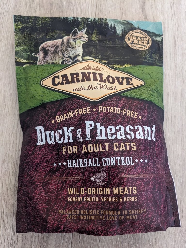 Carnilove kattenvoer, Duck Pheasant (tegen haarballen), Ophalen of Verzenden, Kat