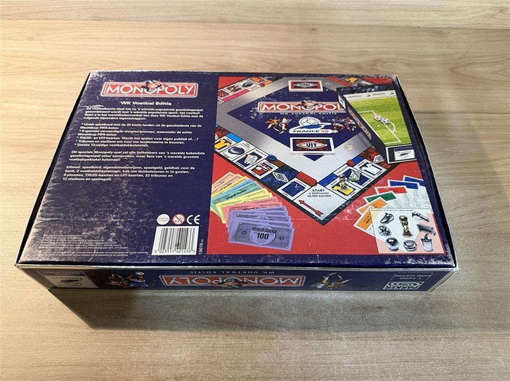 monopoly wk voetbal editie france 98 - s6932, Verzenden, Zo goed als nieuw