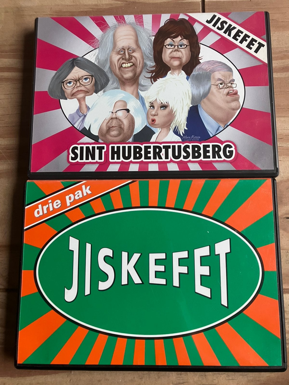 Jiskefet Sint Hubertusberg set, Alle leeftijden, Ophalen of Verzenden, Gebruikt, Tv-programma of Sketches