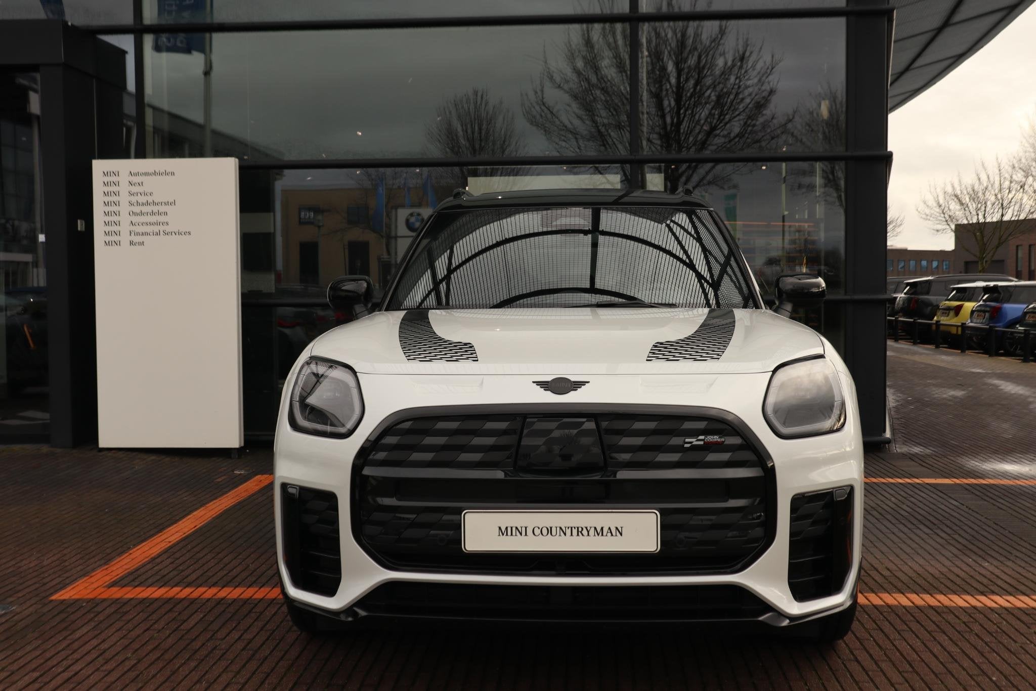 MINI Countryman E John Cooper Works Uitvoering | Pakket M |, Auto's, Stof, Zwart, Countryman, Stuurwielverwarming