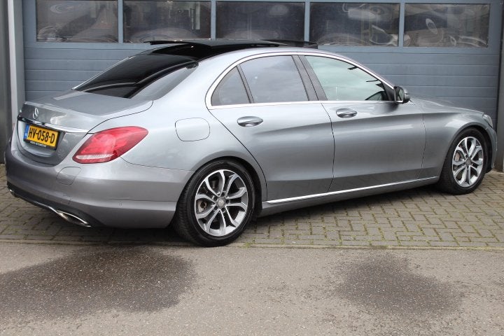Mercedes-Benz C-Klasse 350 e AMG Pano-dak, Burmester, Leder, Automaat, Achterwielaandrijving, Gebruikt, Bedrijf