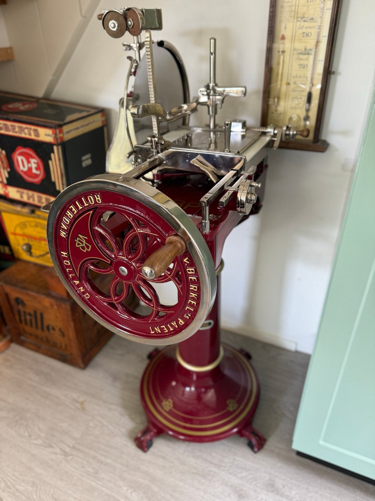 Prachtige Berkel Model 3 Vliegwiel Snijmachine, Ophalen