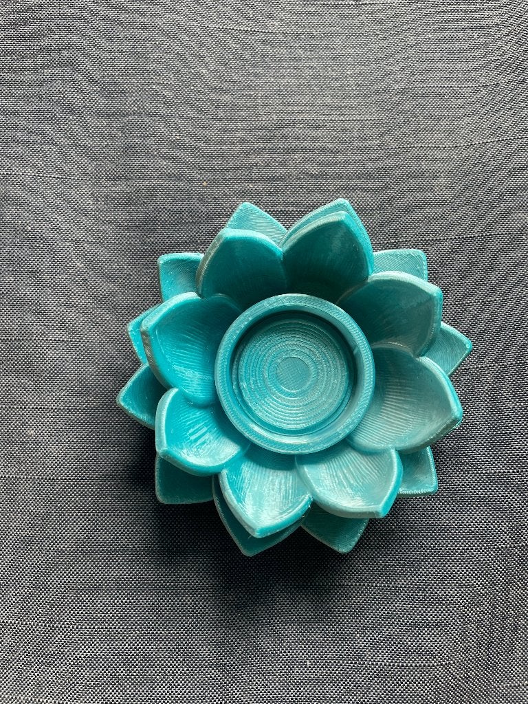 Lotus waxinelicht houder, Huis en Inrichting, Kunststof, ., Overige merken, Waxinelichthouder