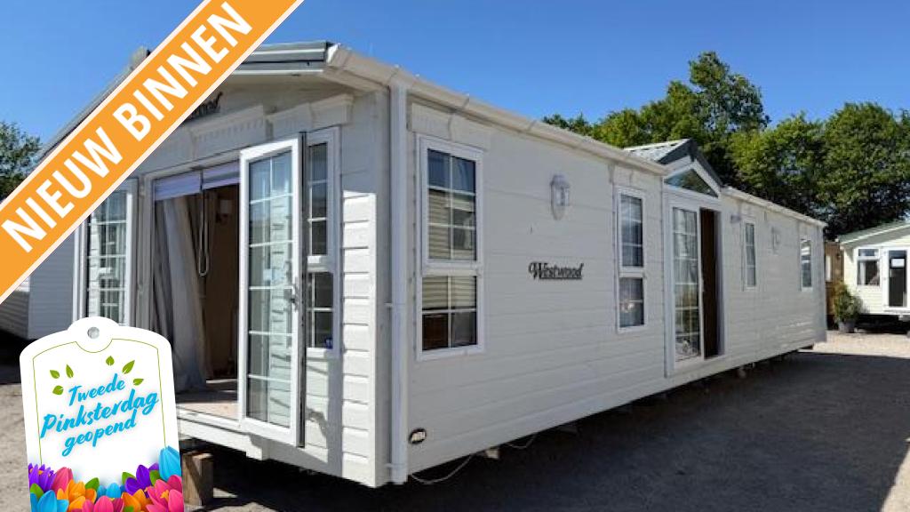 ABI Westwood kunststof 4 x 12.50 3 slp, Caravans en Kamperen, Tot en met 6
