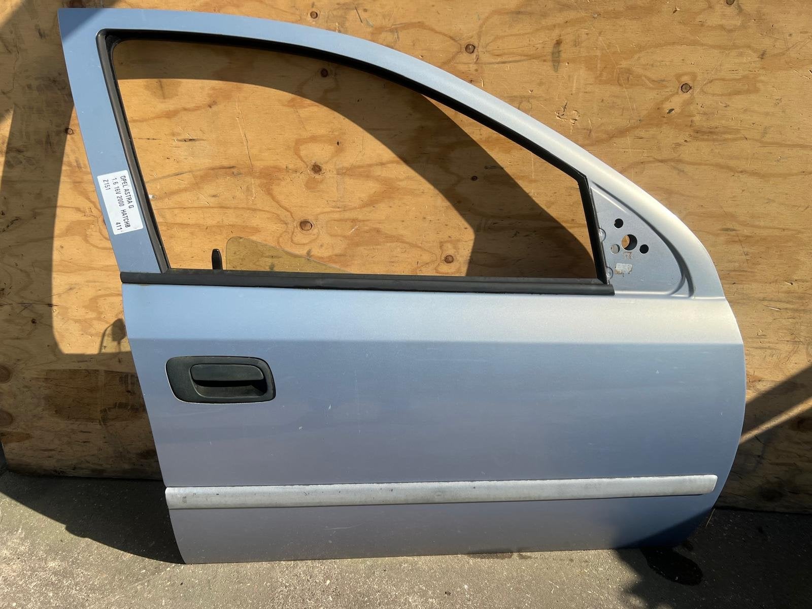 Opel Astra G Z151 Blauw Deur Rechts-Voor 1998-2004, Auto-onderdelen, Gebruikt, Deur, Opel Automobile GmbH, Ophalen of Verzenden