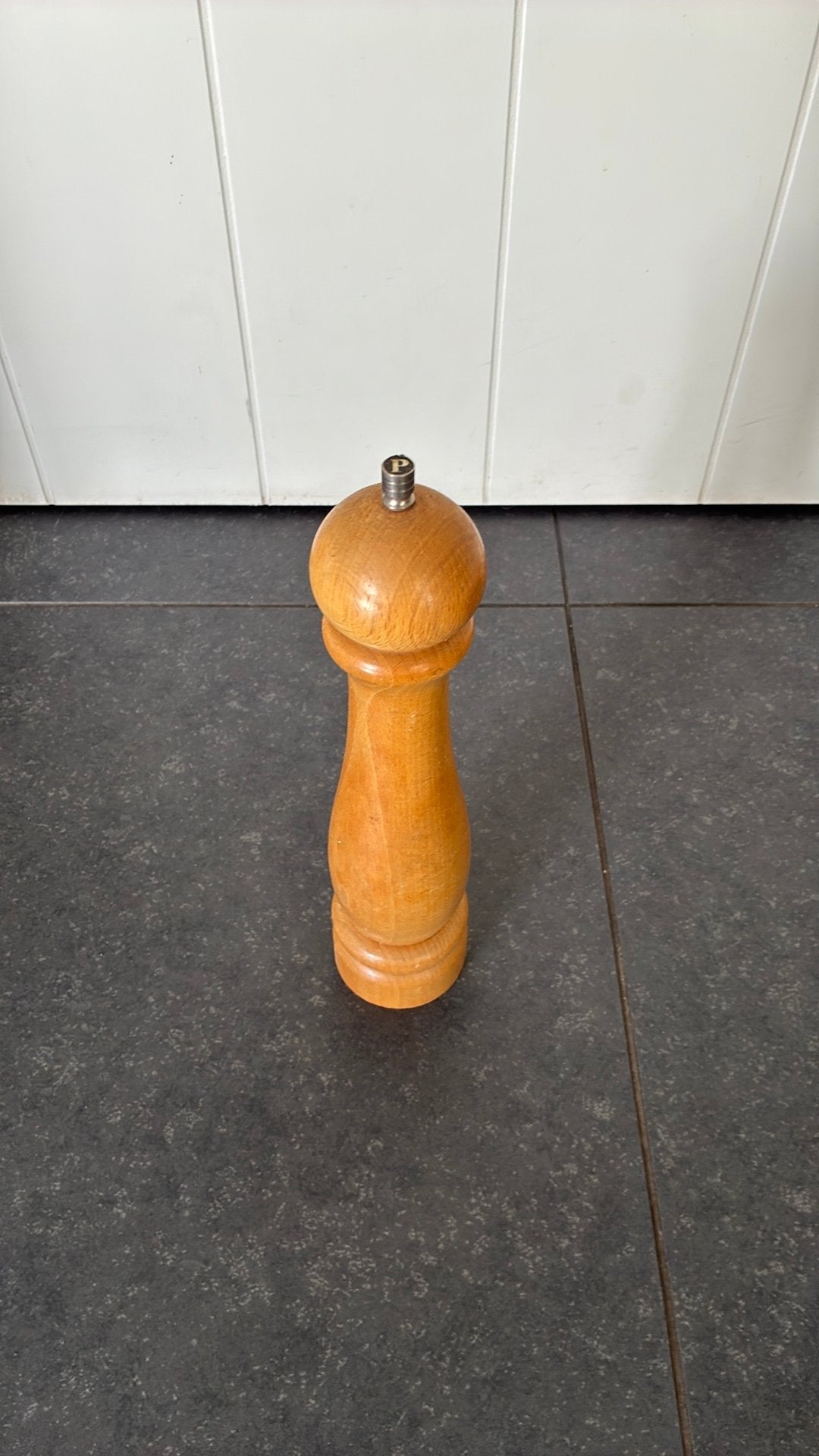 Houten pepermolen, Ophalen of Verzenden, Gebruikt