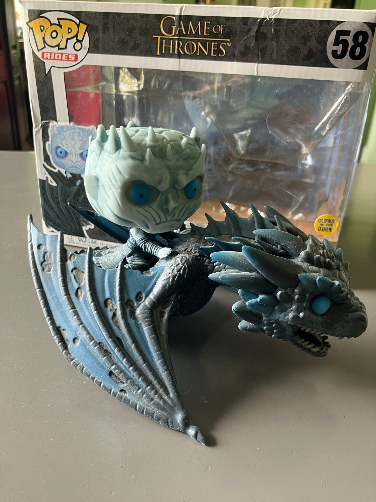 Funko Pop! Rides Game of Thrones Night King & Icy Viserion, Ophalen of Verzenden, Gebruikt