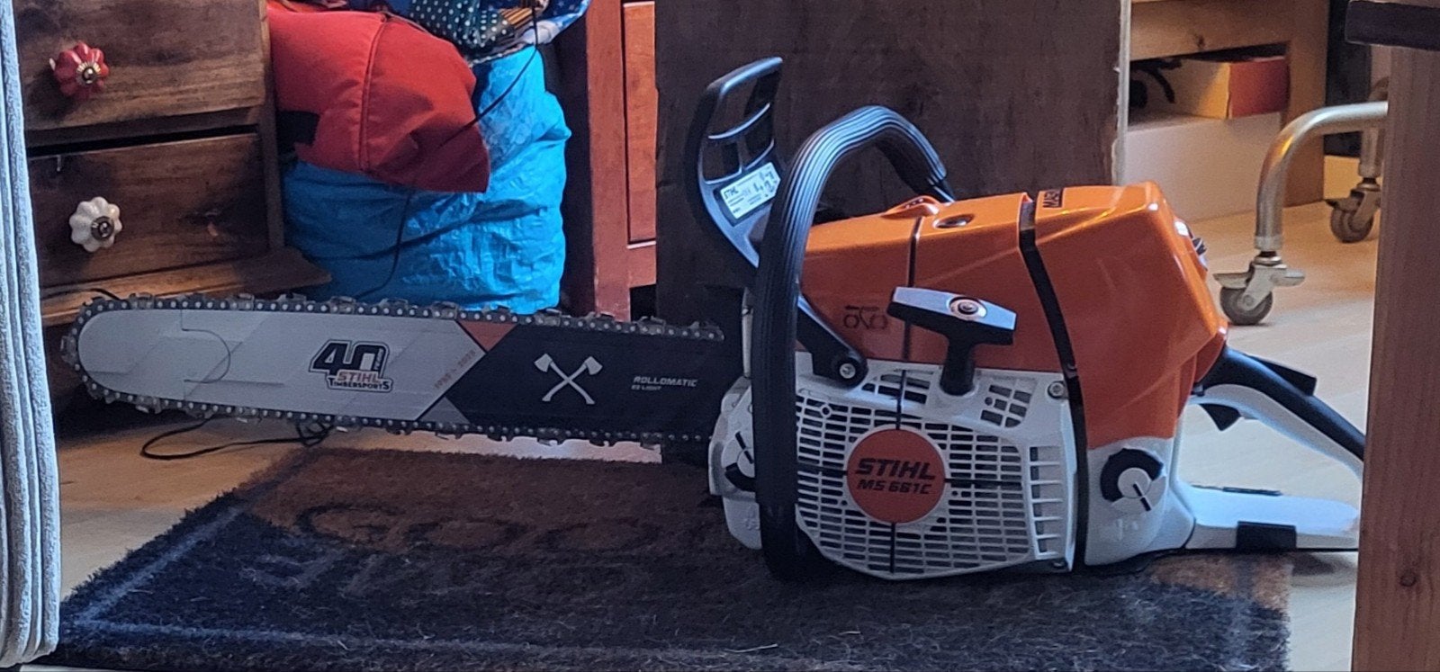 stihl ms661c-w, Ophalen of Verzenden, Zo goed als nieuw