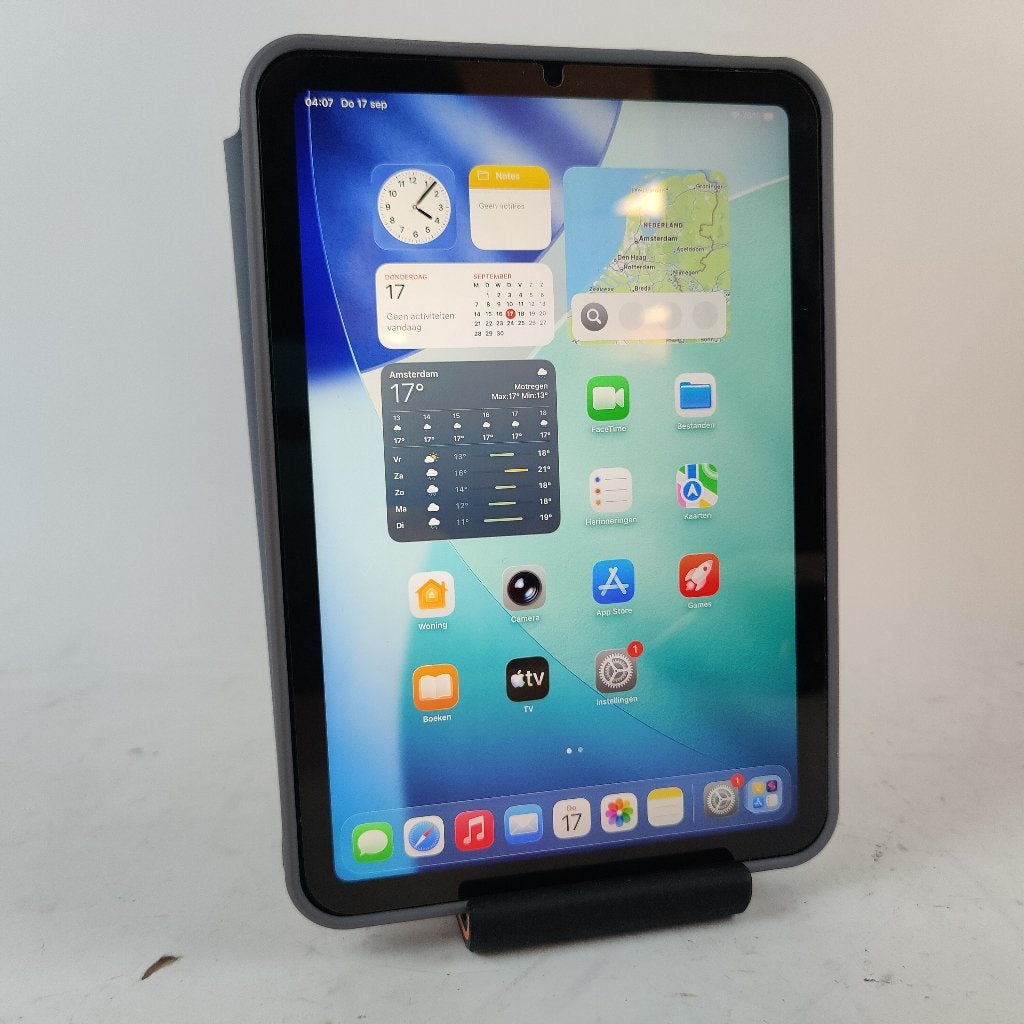 Apple iPad Mini 6 || 256gb || 93% || iOS26 || Nu €499.99!!, Computers en Software, 8 inch, Bescherming voor- en achterkant, Ophalen of Verzenden