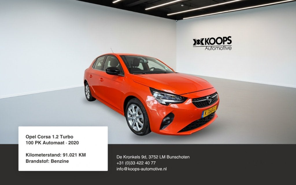 Opel Corsa 1.2 Elegance Automaat | Carplay | Cruise Control, Auto's, Automaat, Gebruikt, Origineel Nederlands, LED verlichting