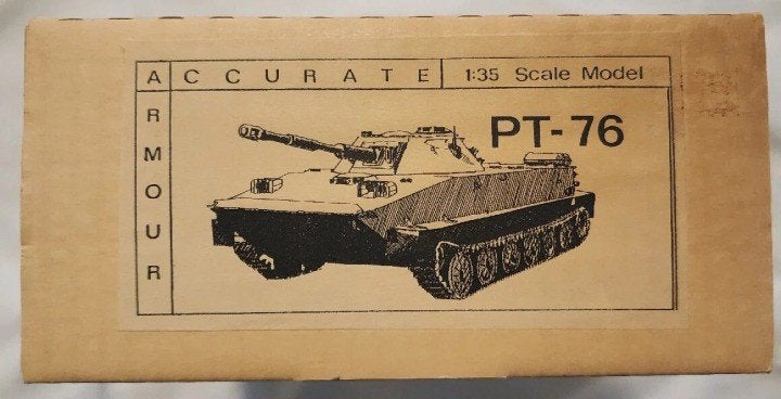 Accurate Armour 1/35 PT -76 (Resin), Overige merken, Tank, 1:32 tot 1:50, Nieuw