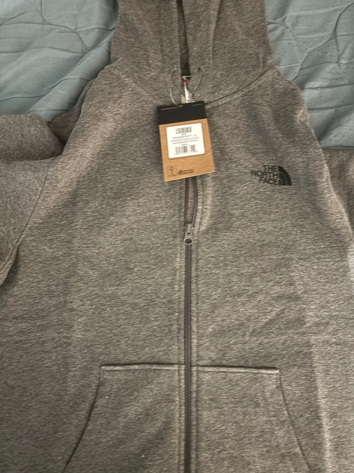The North Face Hoodie Grijs - Nieuw met labels, Verzenden, Nieuw