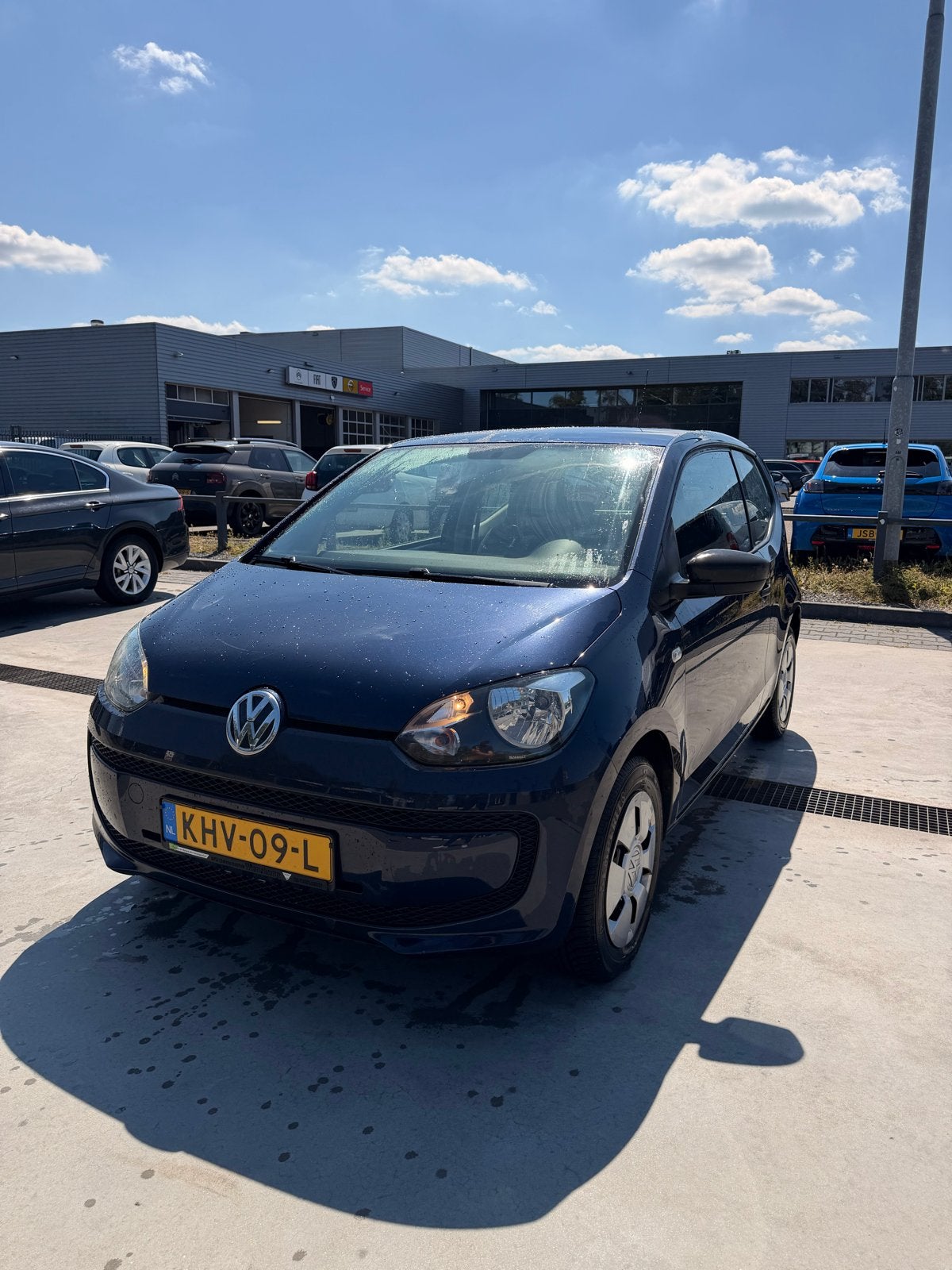 Volkswagen up! 1.0 2012 Blauw, Auto's, Voorwielaandrijving, Up!, Handgeschakeld, Particulier