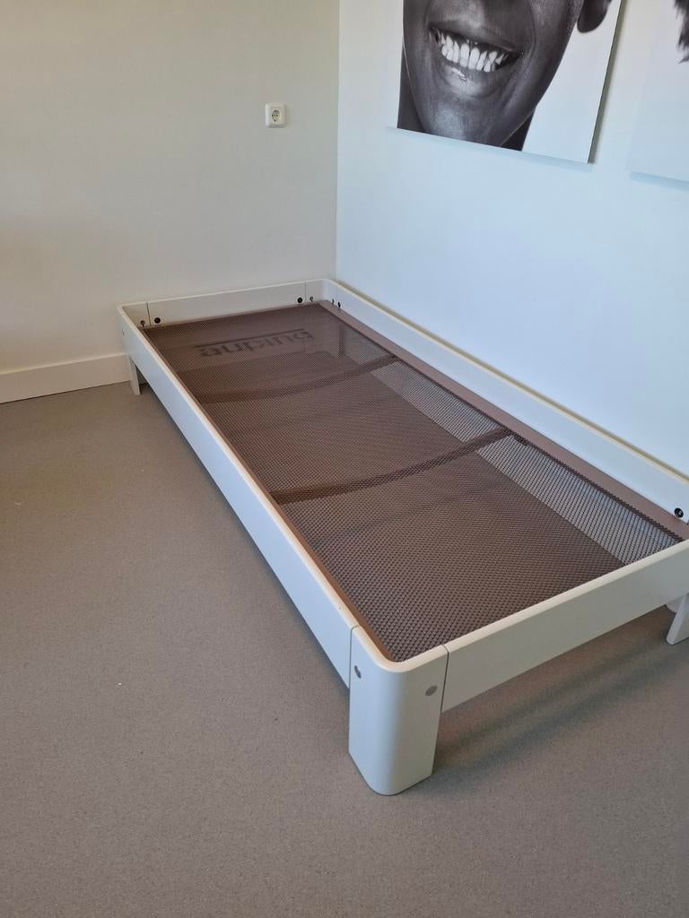 Auping Auronde eenpersoonsbed 200x90 - Goede staat, Ophalen, Gebruikt, 90 cm, Eenpersoons