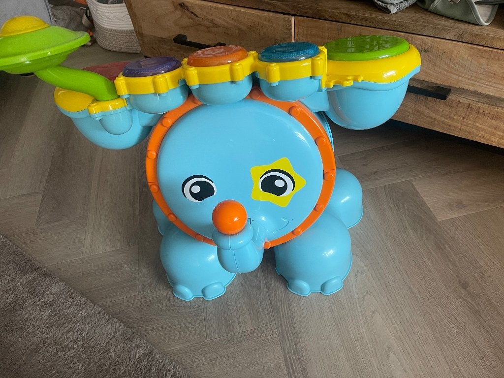 Vtech drumstel, Kinderen en Baby's, Speelgoed | Vtech, Ophalen, Gebruikt, 6 maanden tot 2 jaar