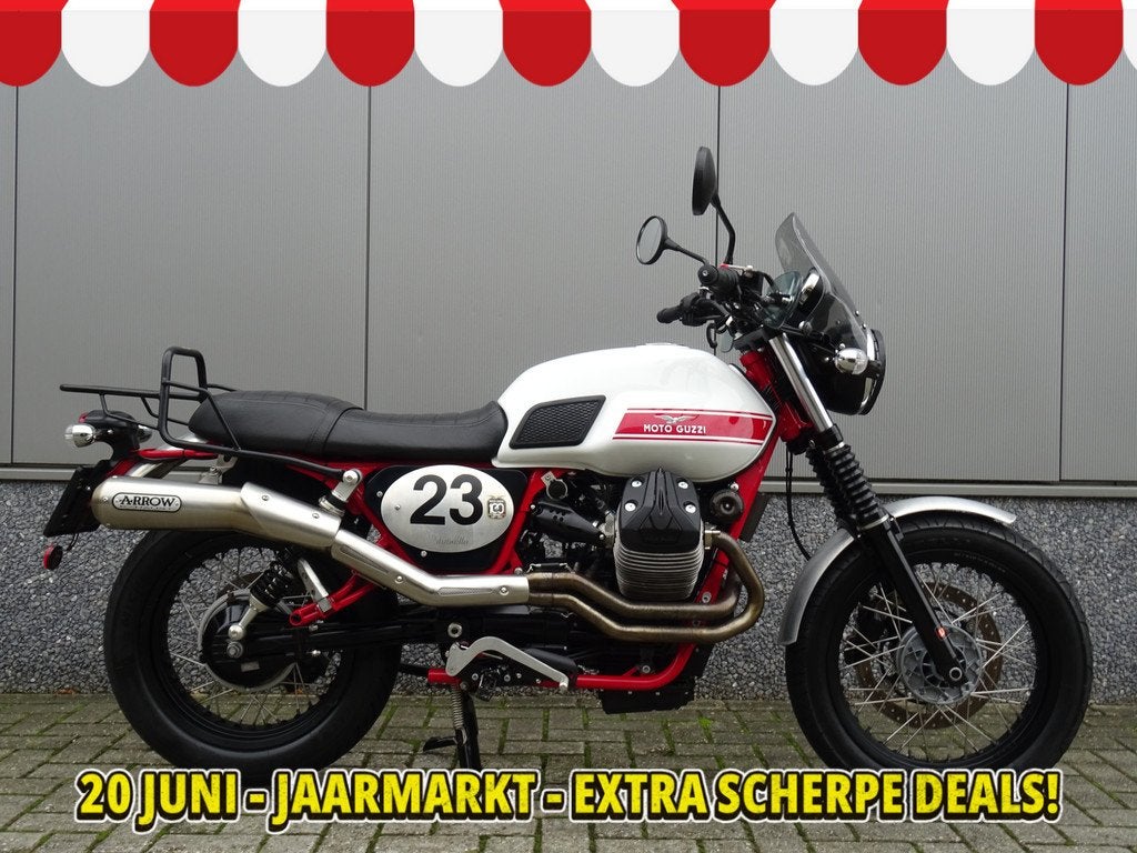 Moto Guzzi V 7 II STORNELLO ABS (bj 2016), Motoren, Motoren | Moto Guzzi, 744 cc, Bedrijf, Toermotor