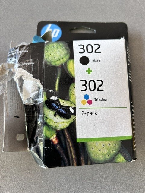 HP Cartridge 302 black+ 302 Colour, Verzenden, Nieuw, Cartridge, Hp