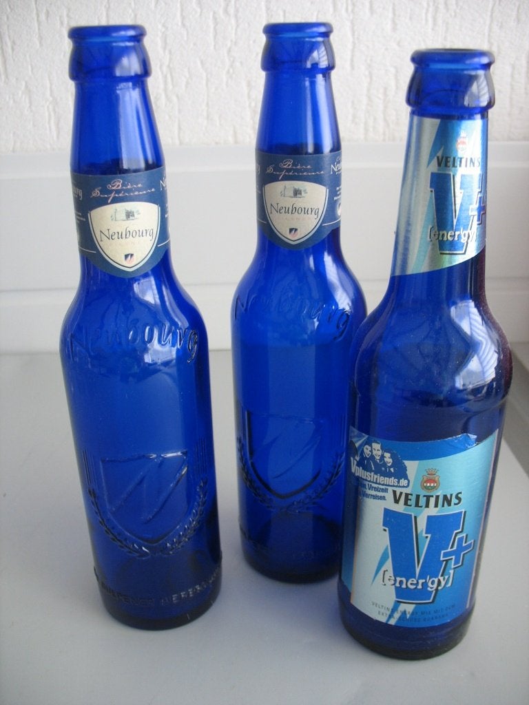 Bier flesjes leeg Neubourg, Verzamelen, Biermerken, Ophalen of Verzenden, Flesje(s), Overige merken