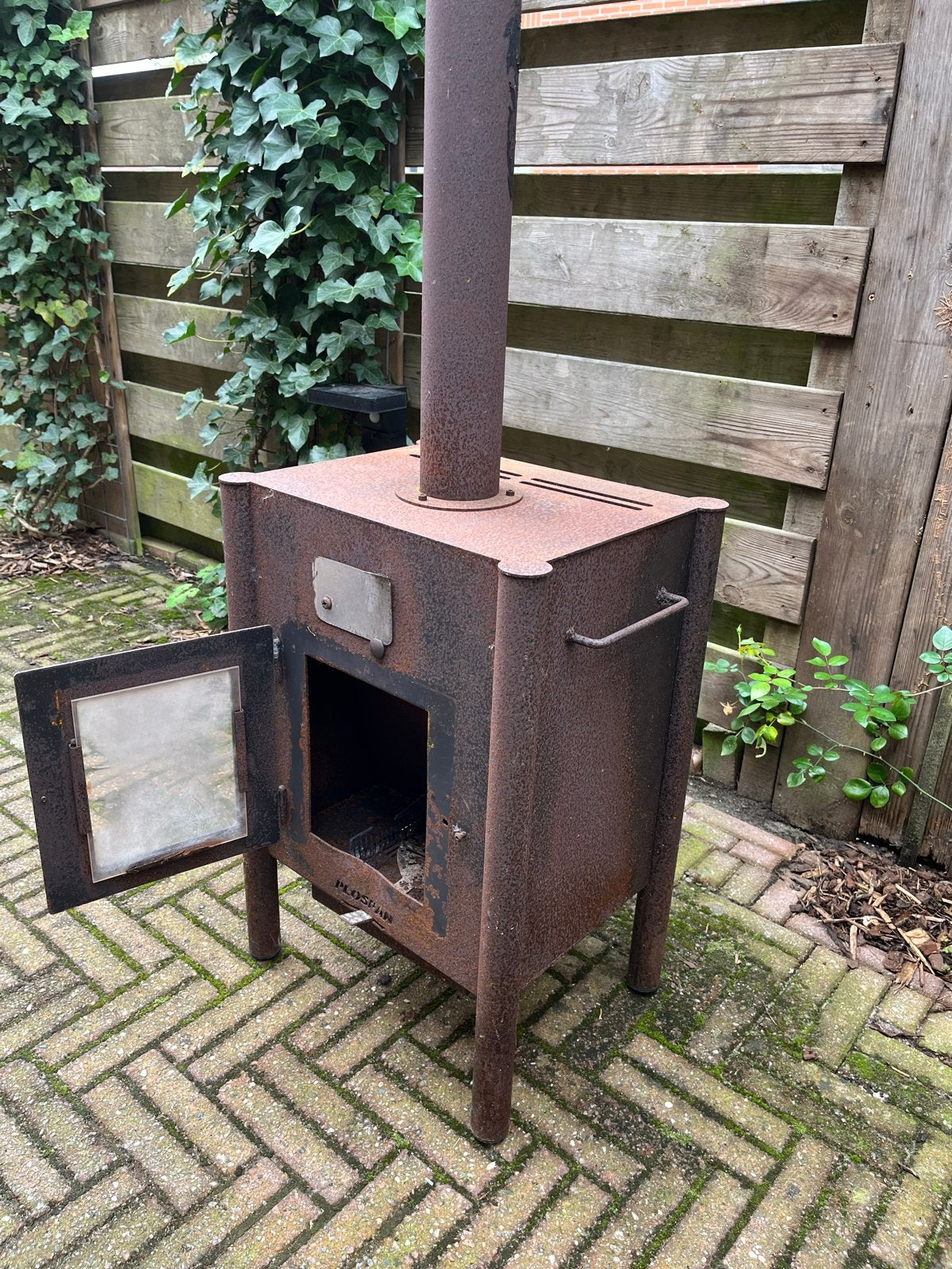 Robuuste Pelletkachel - Ideaal voor buiten, Ophalen, Gebruikt, Vrijstaande haard, Overige soorten
