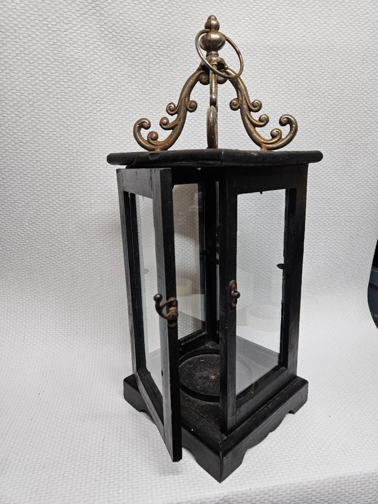 Lantaarn, Ophalen, Gebruikt, 25 tot 50 cm, Zwart