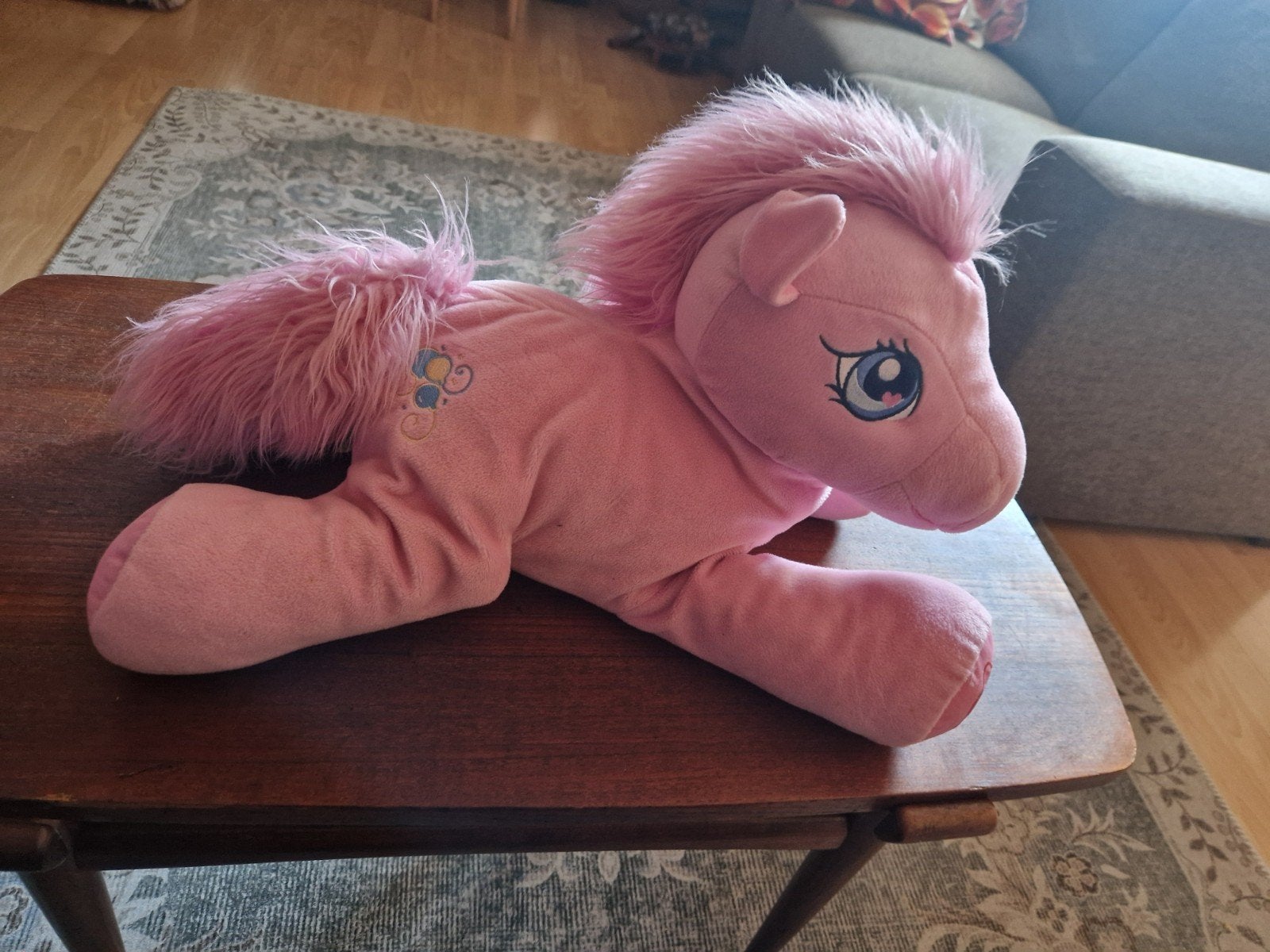 Roze My Little Pony Knuffel - Groot Formaat, Paard, Overige merken, Overige karakters, Ophalen of Verzenden